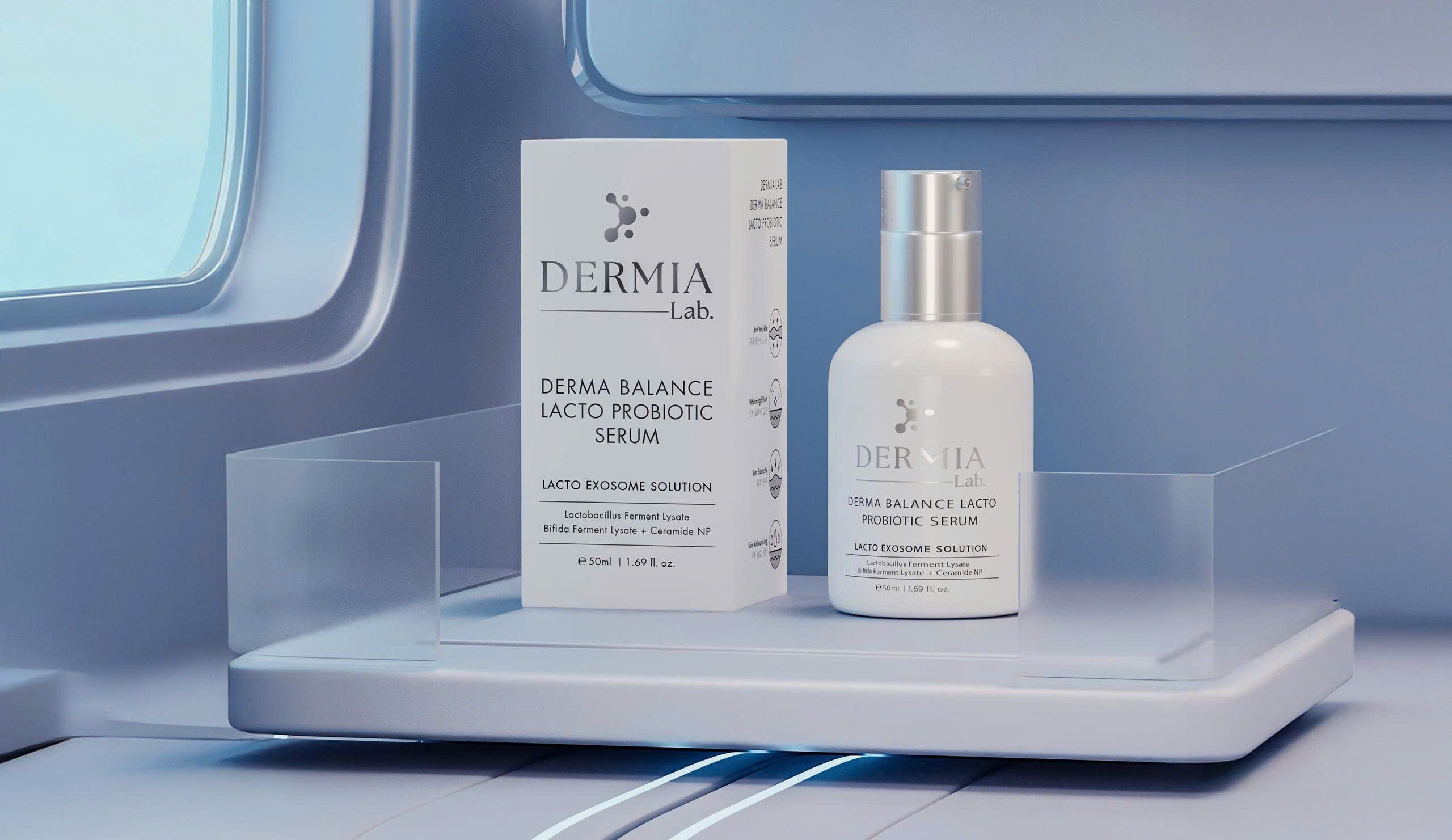 Serum Tái Sinh & Cân Bằng Hệ Vi Sinh DERMIA Lab Derma Balance Lacto Probiotic Serum